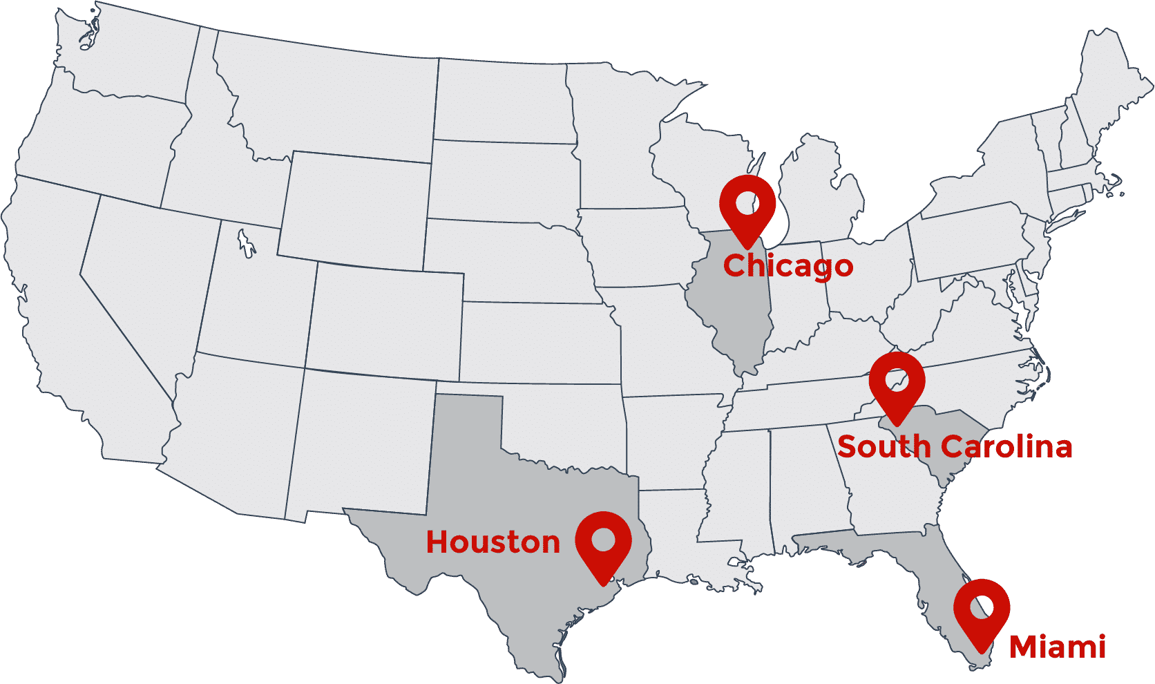 American Lamprecht Warehouse Locations