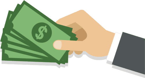 money-hand money in hand